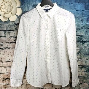 Tommy Hilfiger | Classic Fit Polka Dot Button-Up